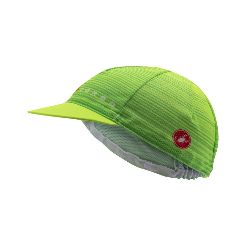 Sepcuta ciclism Castelli Rosso Corsa Galben Fluo UNI