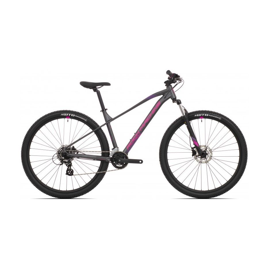 Bicicleta Rock Machine Catherine 10-29 29 Matte Anthracite/Pink/Violet 17.0 - (M)