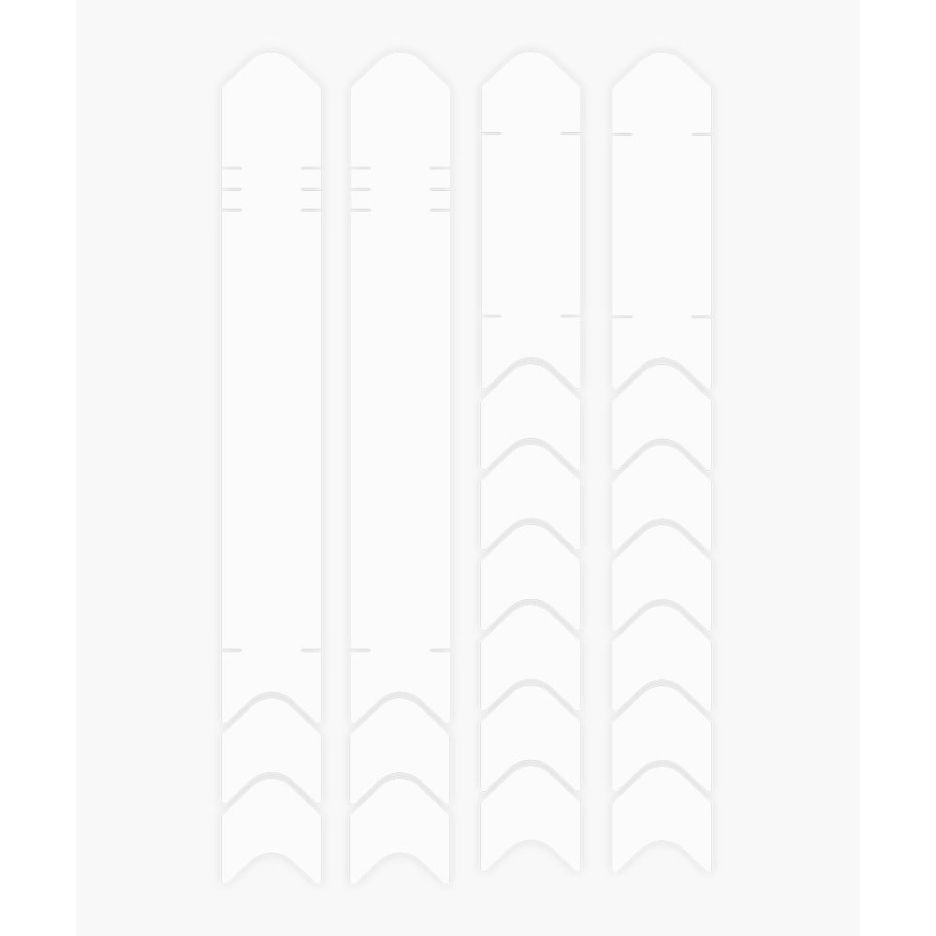 Set stickere protectie cadru Muc-Off Chainstay Protection Kit Clear Gloss