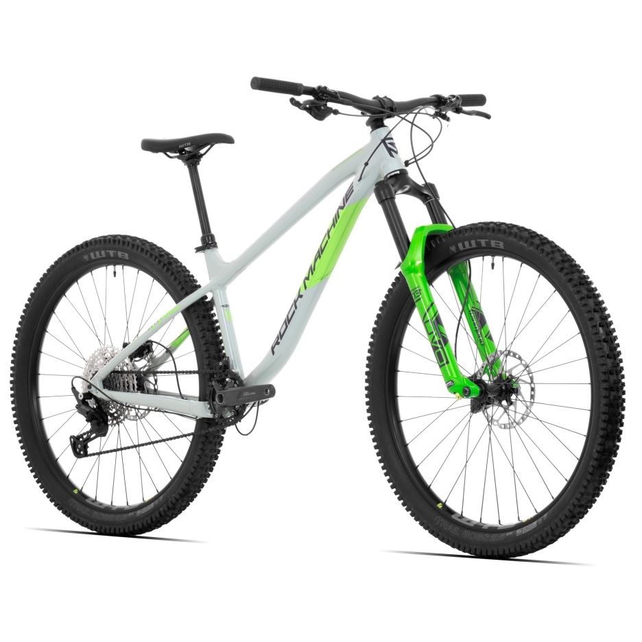 Bicicleta Rock Machine Blizz TRL 70-29 29 Gloss Grey/Black/Green 13.5 - (M)