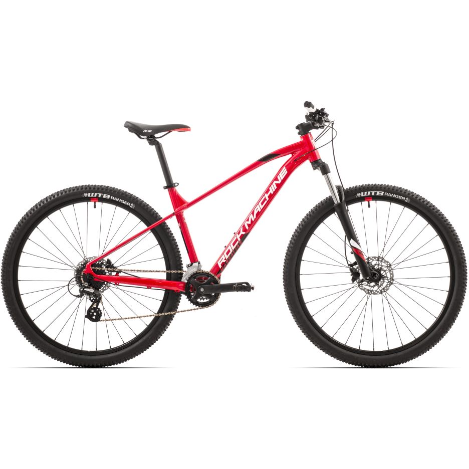 Bicicleta Rock Machine Manhattan 70-29 29 Gloss Red/White/Black 15.0 - (S)