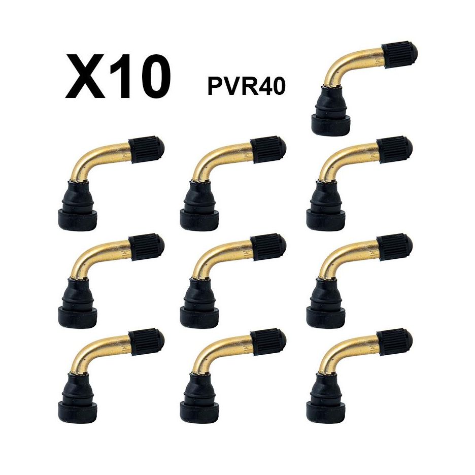 Valva tubeless curbata 90 grade pentru trotineta electrica 40mm - set 10 bucati