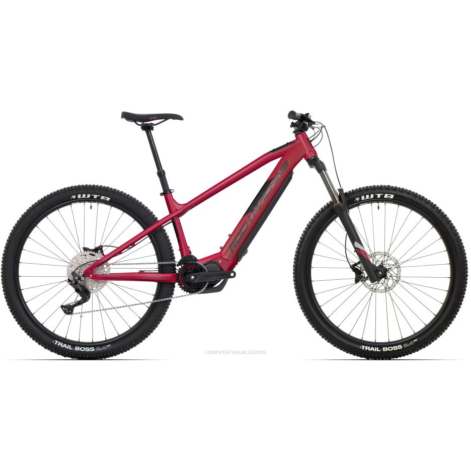 Bicicleta Electrica Rock Machine Blizz e40-29 29 Matte Red/Black 13.5 - (M)