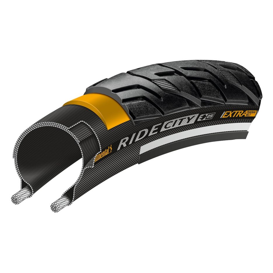 Anvelopa Continental Ride City Reflex EXTRa PunctureBelt 47-622 (28x1.75)