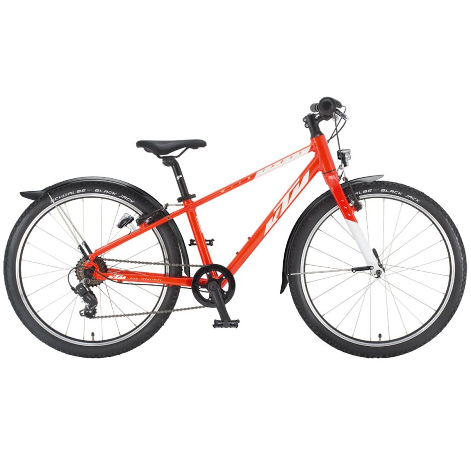 Bicicleta copii KTM Wild Cross Street 24 inch vedere laterala