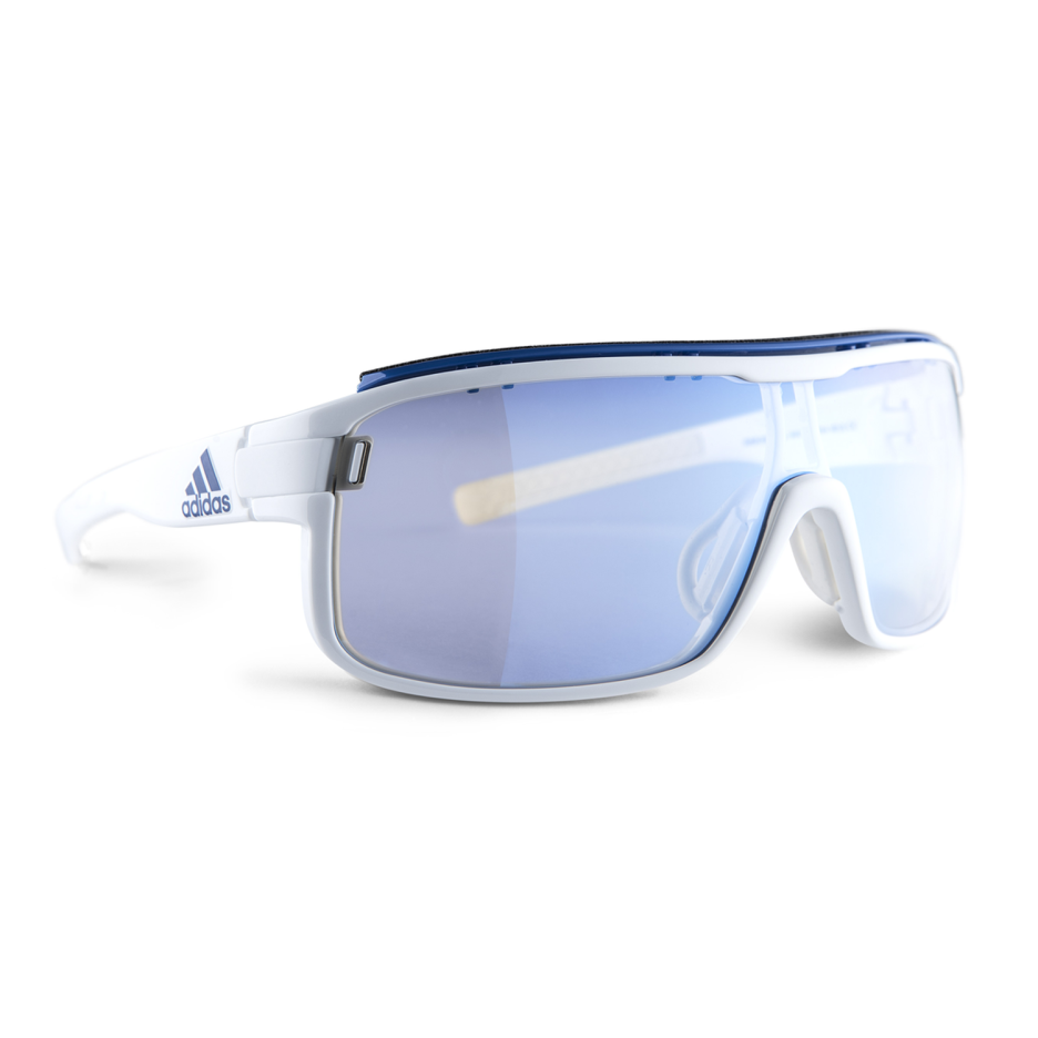 Ochelari de soare Adidas Zonyk Pro White ShinyVario Blue