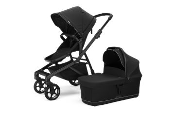 Set Carucior Thule Sleek 2 + Landou, Black