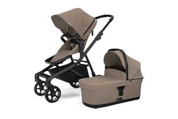 Set Carucior Thule Sleek 2 + Landou, Tinted Taupe
