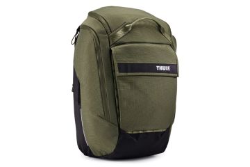 Rucsac urban hibrid pentru bicicleta, cu compartiment  laptop, Thule, Paramount, 26L, Green