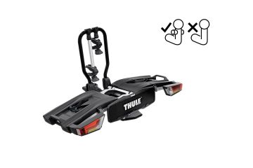 Suport biciclete Thule EasyFold XTF 2 cu prindere pe carligul de remorcare (13 pini) - pentru 2 biciclete