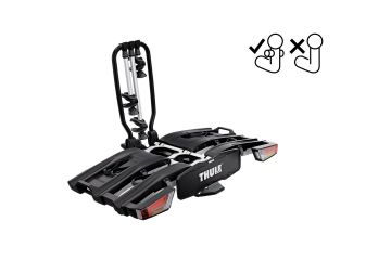 Suport biciclete Thule EasyFold XTF 3 cu prindere pe carligul de remorcare (13pini)- pentru 3 biciclete