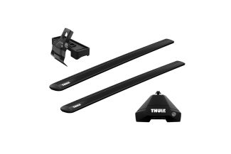 Bare transversale Thule Evo Clamp Wingbar Evo Black pentru Audi A5 Sportback 5 usi Hatchback, model 2025 - prezent, Sistem cu prindere pe plafon normal