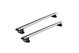 Bare transversale Thule Evo Fixpoint Wingbar Evo pentru KIA Seltos 5 usi SUV, model 2020 - prezent, Sistem cu prindere pe bare longitudinale integrate