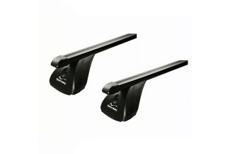 Sistem Bare transversale Green Valley ORIGINAL otel pentru Renault Kangoo III, 3-5 usi Van, model 2022-prezent, Sistem cu prindere in puncte fixe (sistem antifurt inclus)