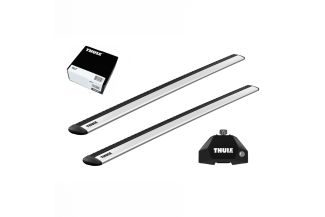 Bare transversale Thule Evo Fixpoint Wingbar Evo pentru KGM Torres, 5 usi SUV, model 2024 - prezent, Sistem cu prindere in puncte fixe