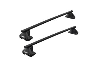 Bare transversale Thule Evo Clamp Squarebar 135 pentru SKODA Superb (Mk III), 5 usi Hatchback, model  2015 - 2024, Sistem cu prindere pe plafon normal