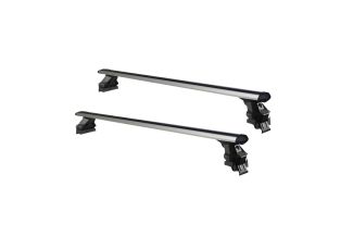 Sistem Bare transversale Green Valley RAPIDO aluminiu pentru Land Rover Discovery Sport (L550), 5 usi SUV, model 2015-prezent, Sistem cu prindere pe plafon normal