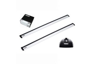 Bare transversale Thule Rapid System Wingbar Evo pentru LAND ROVER Range Rover Sport, 5 usi SUV, model 2014 - 2022, Sistem cu prindere pe bare longitudinale integrate