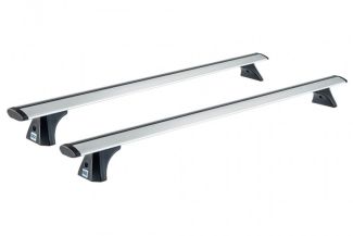 Bare transversale din aluminiu CRUZ Airo T128, 924-775, pentru Mercedes EQA 5d (H243) (2021-->prezent), Sistem cu prindere pe plafon normal