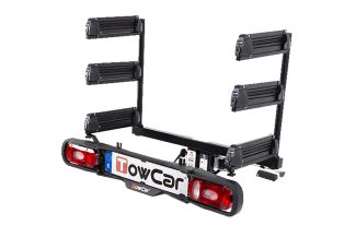 Suport schi/snowboard TowCar Aneto 6 cu prindere pe carligul de remorcare
