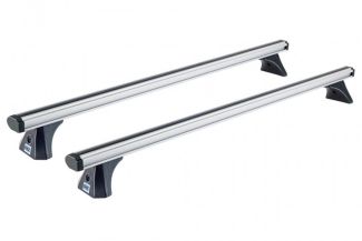 Bare transversale din aluminiu CRUZ Alu Cargo X118, 924-853, pentru Volkswagen Amarok double cab (fixpoint) (2010 -> 2016) (2016 ->prezent), Sistem cu prindere in puncte fixe