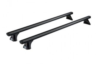 Bare transversale din aluminiu CRUZ Alu Cargo Dark X118, 924-854, pentru Volkswagen Amarok double cab (fixpoint) (2010 -> 2016) (2016 ->prezent), Sistem cu prindere in puncte fixe