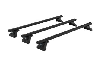 Sistem de 3 bare transversale otel CRUZ 923-066 Cargo Xpro SF145 pentru Toyota Hiace L1 (XH20) (2007-->2019) cu puncte fixe
