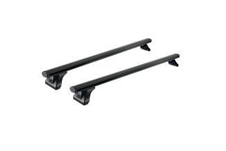 Sistem de 2 bare transversale aluminiu CRUZ 925-091 Alu Cargo Dark AF pentru Volkswagen ID.Buzz 5d (tailgate) (2022-->) pe plafon normal