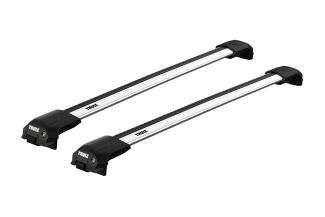 Bare transversale Thule Edge Raised Rail Wingbar Edge pentru DACIA Sandero Stepway 5 usi SUV, model 2009 - 2012, Sistem cu prindere pe bare longitudinale