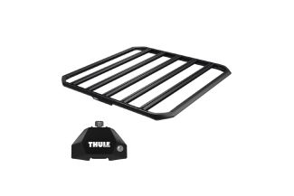 Sistem Grilaj Thule Caprock M tip platforma pentru MITSUBISHI L200 4 usi Pickup, model 2024 - prezent, Sistem cu prindere in puncte fixe