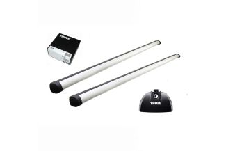 Bare transversale Thule Rapid System Profesional pentru VW Caddy, 3 usi Van, model 1997-2003, Sistem cu prindere in puncte fixe