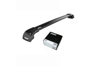 Bare transversale Thule Rapid System Wingbar Edge Black pentru FORD Fiesta Active, 5 usi Hatchback, model 2018 - prezent, Sistem cu prindere pe bare longitudinale integrate