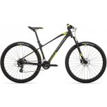 Bicicleta Rock Machine Manhattan 40-29 29 Matte Black/Grey/Radioactive Yellow  19.0 - (L)