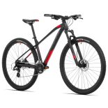Bicicleta Rock Machine Manhattan 70-29 29 Matte Black/Grey/Red 21.0 - (XL)