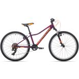 Bicicleta Rock Machine Catherine 24 VB Gloss Crimson/Neon Orange/Crimson