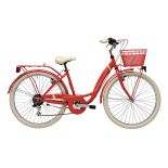 Bicicleta Adriatica Panda 26 Lady 6V Rosu Mat 42 cm