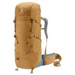Rucsac tehnic, Barbati, Deuter, Aircontact Core, 40+10L, Maro