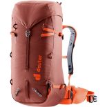Rucsac tehnic, Barbati, Deuter, Guide, 34+8L, Rosu