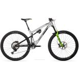Bicicleta Rock Machine Blizzard TRL 90-29 29 Gloss Silver/Black 17.0 - (M)