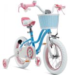 Bicicleta Royal Baby Star Girl Coaster Brake 14 Blue