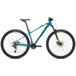 Bicicleta Rock Machine Manhattan 90-29 29 Gloss Blue/Black/Radioactive Yellow 21.0 - (XL)
