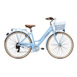 Bicicleta Adriatica Retro Lady 28 Albastru Deschis 450mm