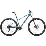 Bicicleta Rock Machine Manhattan 90-29 29 Gloss Blue/Black/Radioactive Yellow 15.0 - (S)