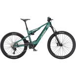 Bicicletă electrică KTM Macina Kapoho 8973 Verde – e-MTB full suspension, Bosch CX 85Nm, 800Wh