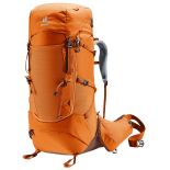 Rucsac tehnic, Dama, Deuter, Aircontact Core, 55+10L SL, Portocaliu