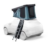 Cort auto cu prindere pe plafon, Thule, Widesky, pentru 2 persoane, Dark Slate