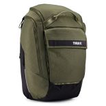 Rucsac urban hibrid pentru bicicleta, cu compartiment  laptop, Thule, Paramount, 26L, Green