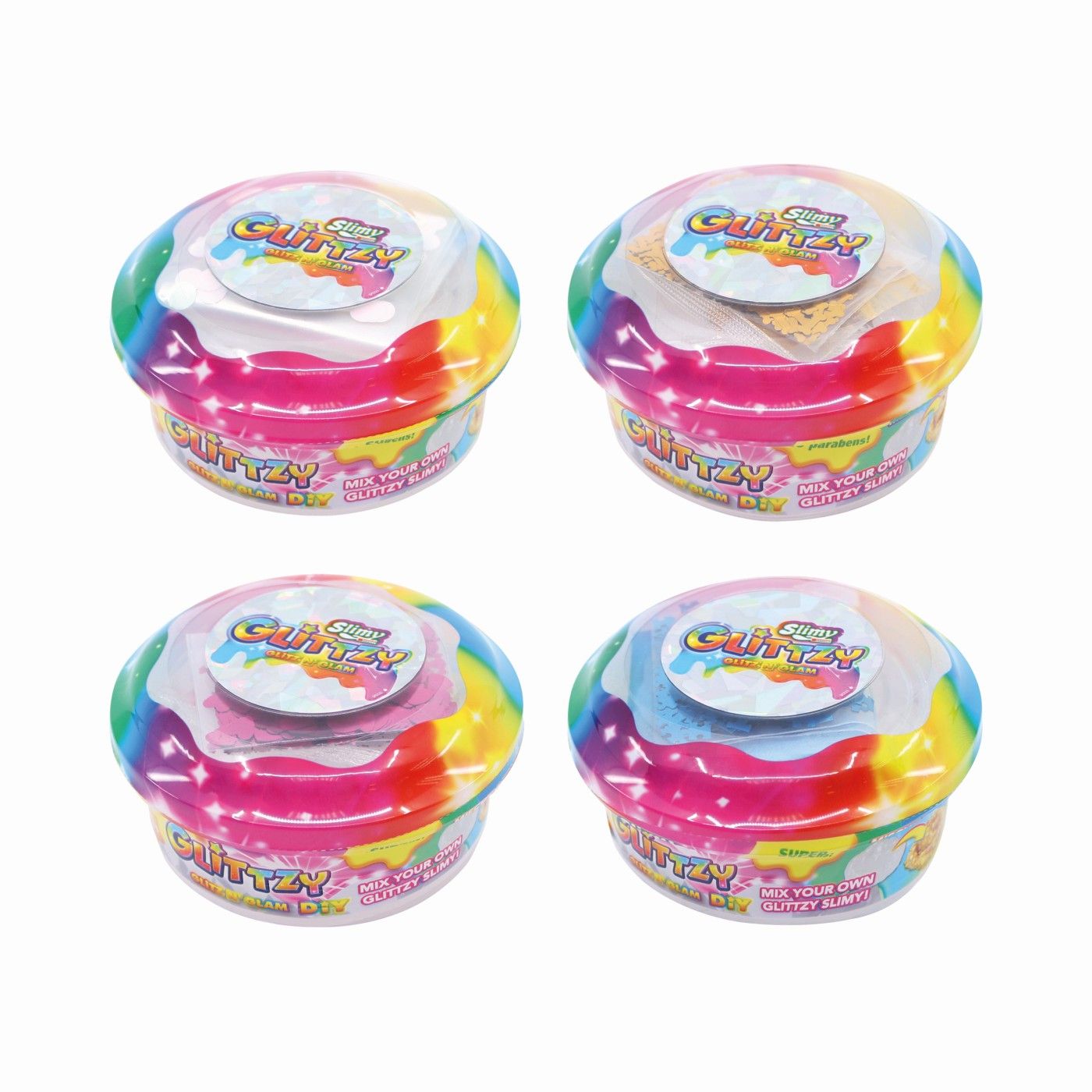 Kit Fabrication Slime Herefun – Activité Créative Pour Enfants, DIY Slime Avec Moules Et Accessoires