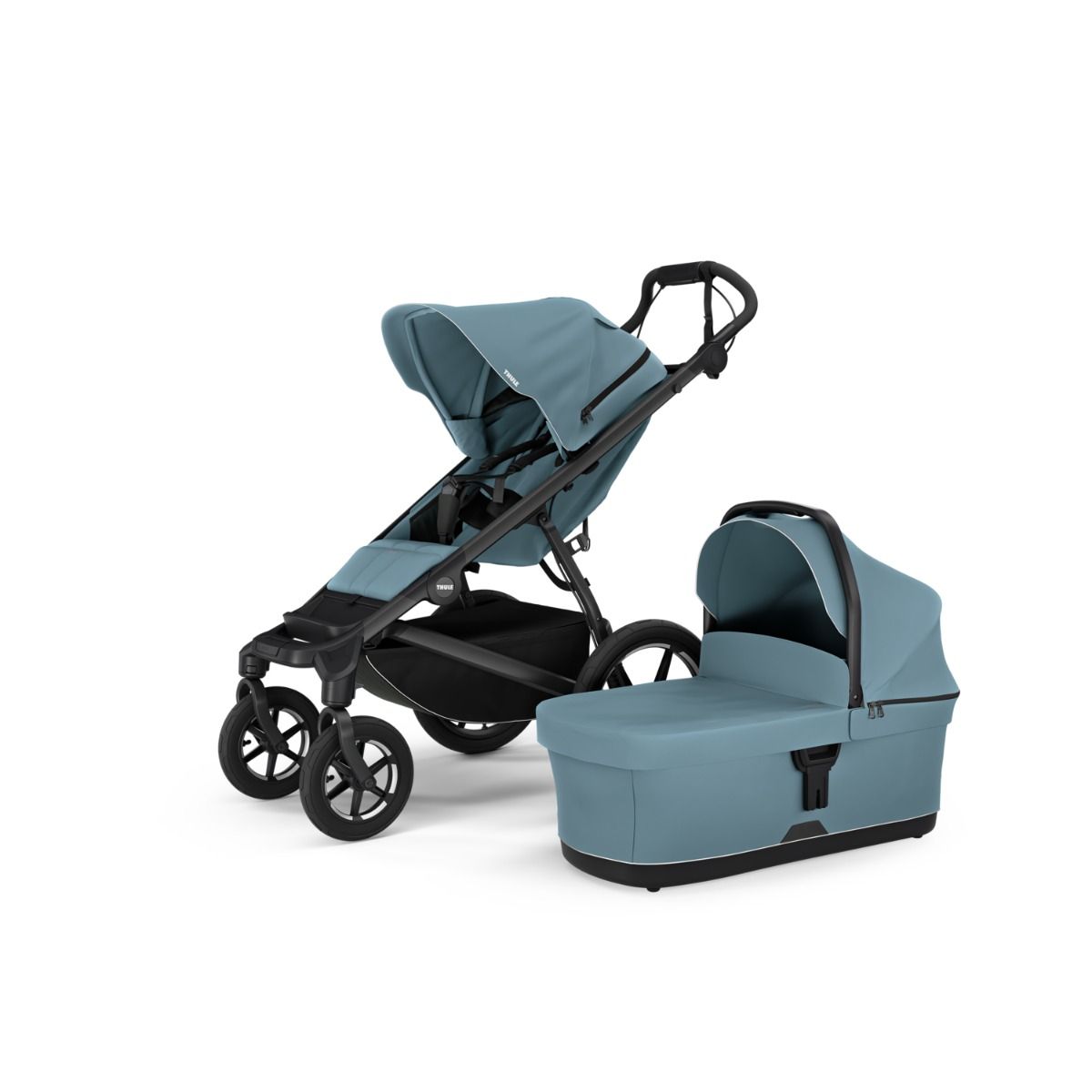 Carucior Thule Urban Glide 4 all terrain Mid Blue