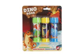 Set 3 tuburi baloane de sapun dinozauri